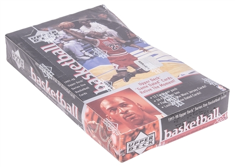1997-98 Upper Deck Basketball Series 1 Sealed Hobby Box